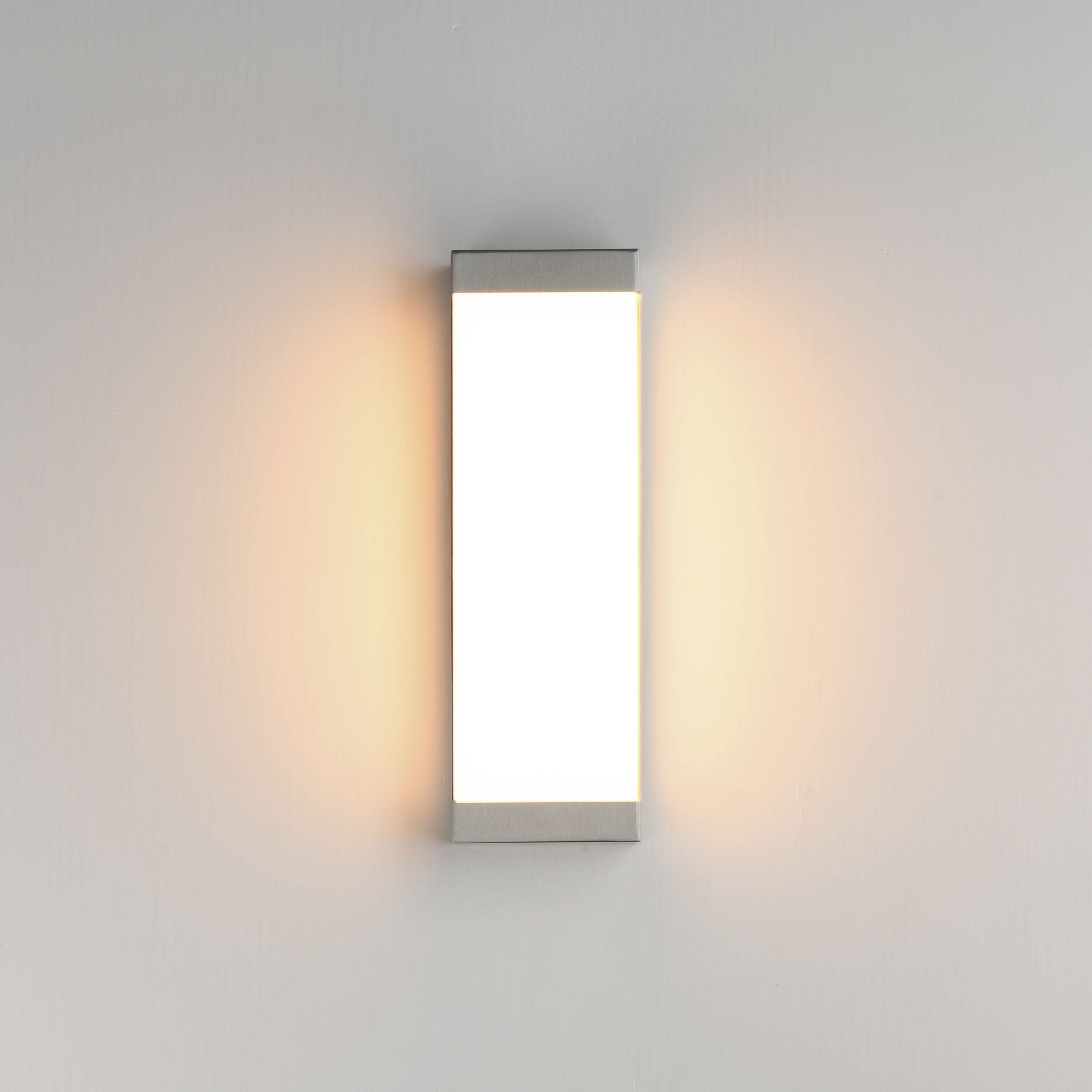 Tunnel LED 15 inch Brushed Aluminum Outdoor Wall Mount