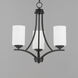 Deven 3 Light 18 inch Black Mini Chandelier Ceiling Light
