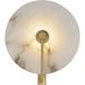 Quarry LED 9.75 inch Natural Aged Brass ADA Wall Sconce Wall Light