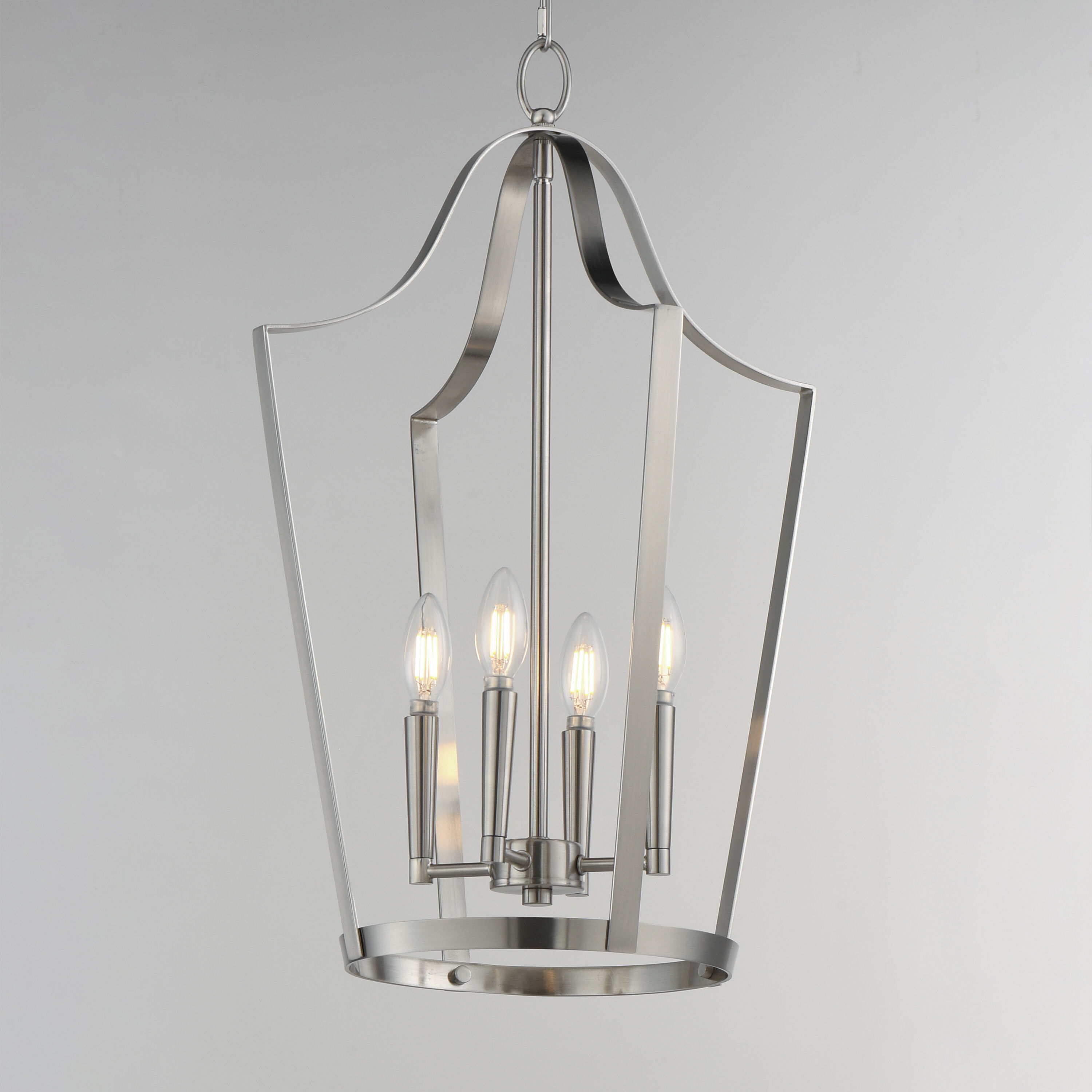 Arden 4 Light 16 inch Satin Nickel Entry Foyer Pendant Ceiling Light