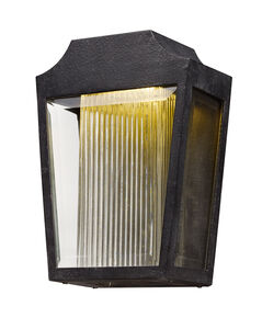 Villa LED LED 12 inch Anthracite Outdoor Wall Lantern