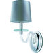 Venezia 1 Light 6 inch Polished Nickel Wall Sconce Wall Light