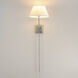 Dunbridge 1 Light 12 inch Polished Nickel Wall Sconce Wall Light