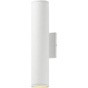 Caldera LED 15 inch White Outdoor Wall Mount