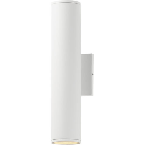 Caldera LED 15 inch White Outdoor Wall Mount