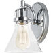 Seafarer 1 Light 7 inch Oil Rubbed Bronze Bath Vanity Wall Light in Incandescent Bulb Not Included