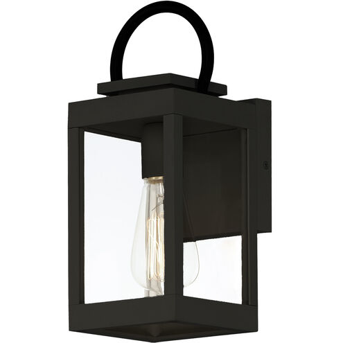 Nassau Vivex 1 Light 13 inch Black Outdoor Wall Mount