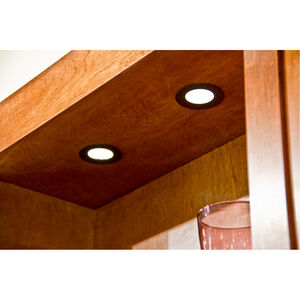 CounterMax MX-LD-D 24 LED 3 inch Anodized Bronze Under Cabinet Disc