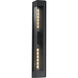 Triform 2 Light 32 inch Black and Antique Brass Outdoor Wall Mount