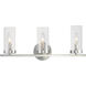 Sentinel 3 Light Bathroom Vanity Light