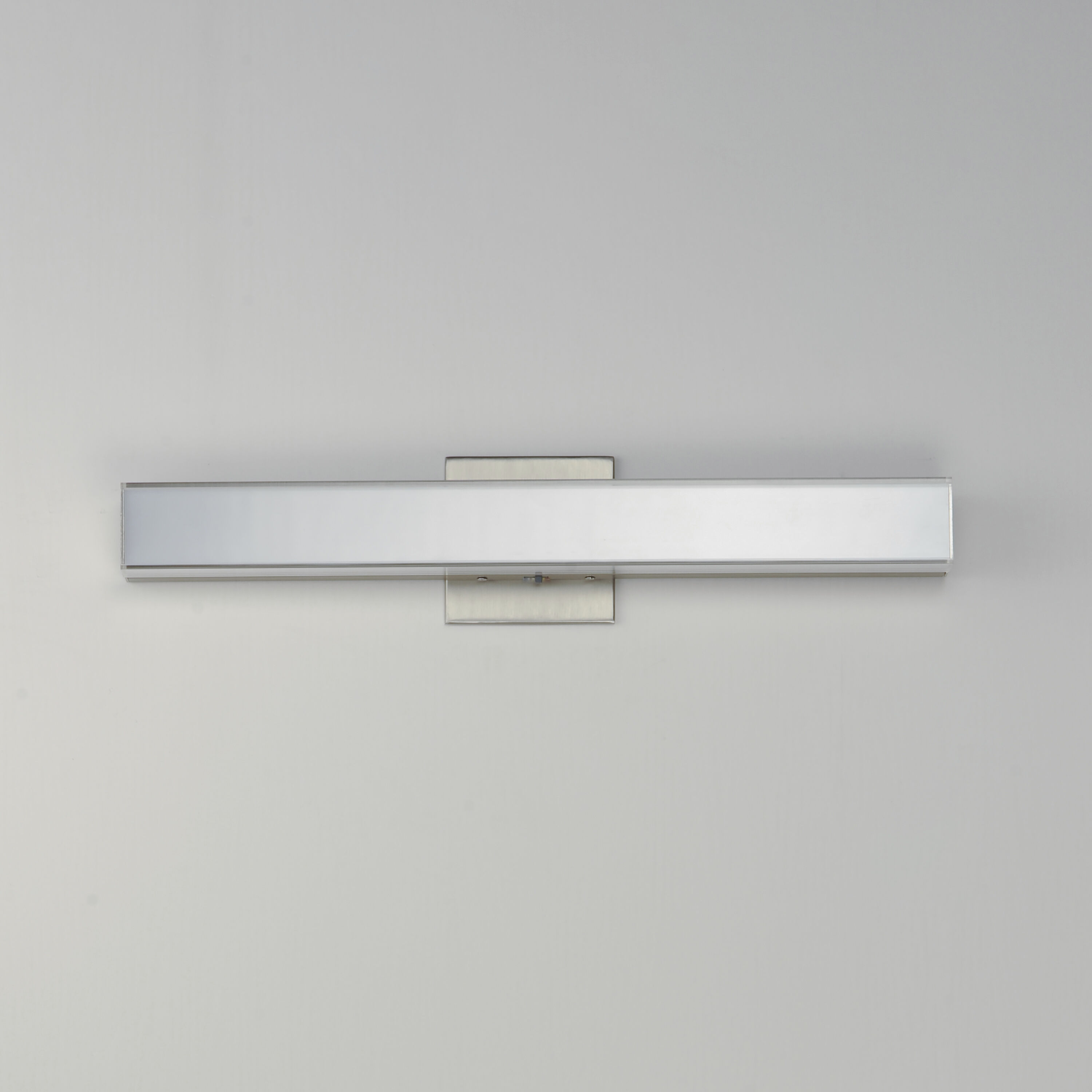 Edge LED 24 inch Satin Nickel Bath Vanity Light Wall Light