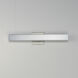 Edge LED 24 inch Satin Nickel Bath Vanity Light Wall Light