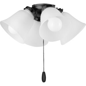 San Gabriel LED Black Ceiling Fan Light Kit