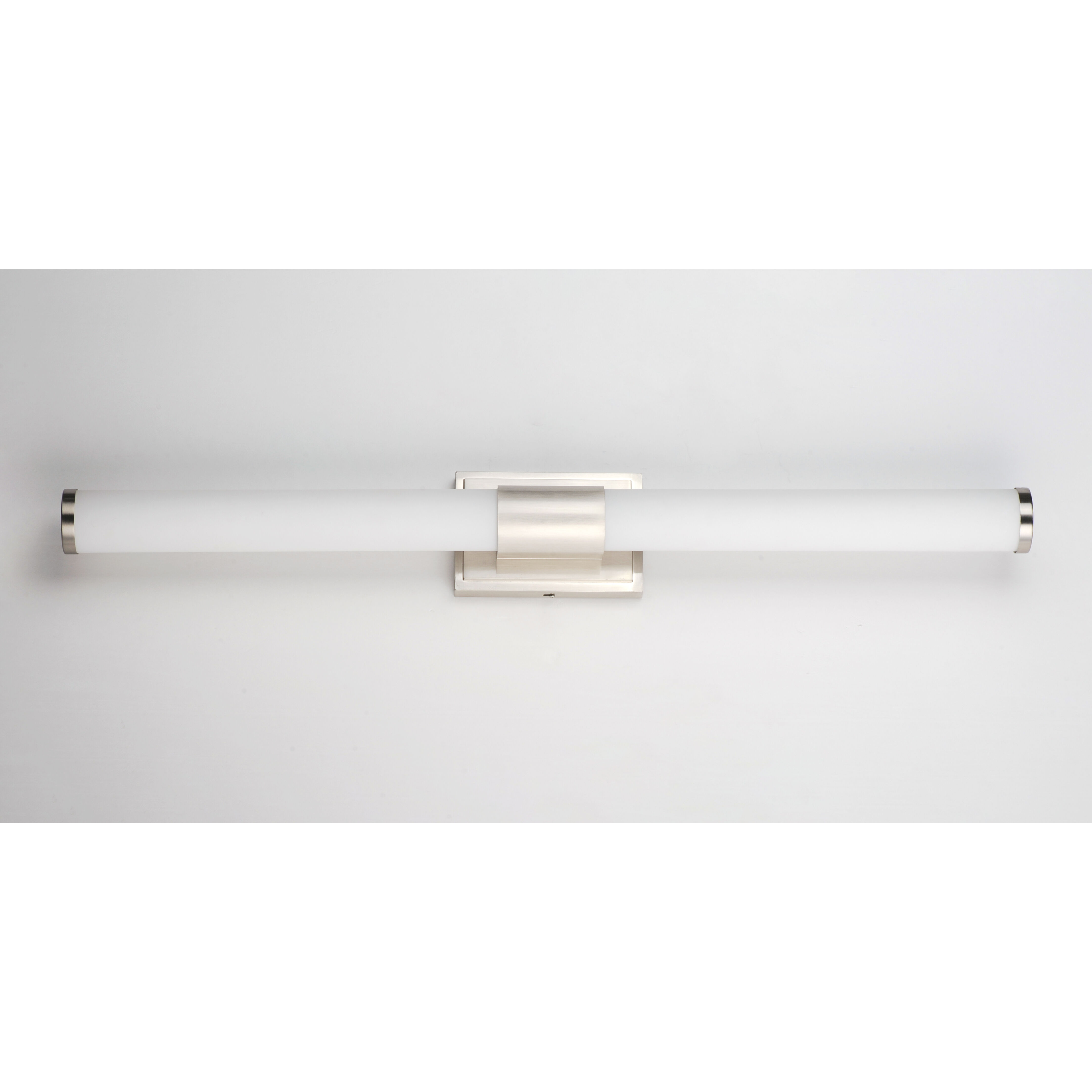 Optic LED 24 inch Satin Nickel Bath Vanity Wall Light