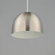 Tova 1 Light 9 inch Satin Nickel Single Pendant Ceiling Light