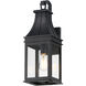 Bramwell VX 1 Light 20 inch Black Patina Outdoor Wall Mount