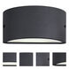 Zenith LED 4.75 inch Architectural Bronze Outdoor Wall Mount