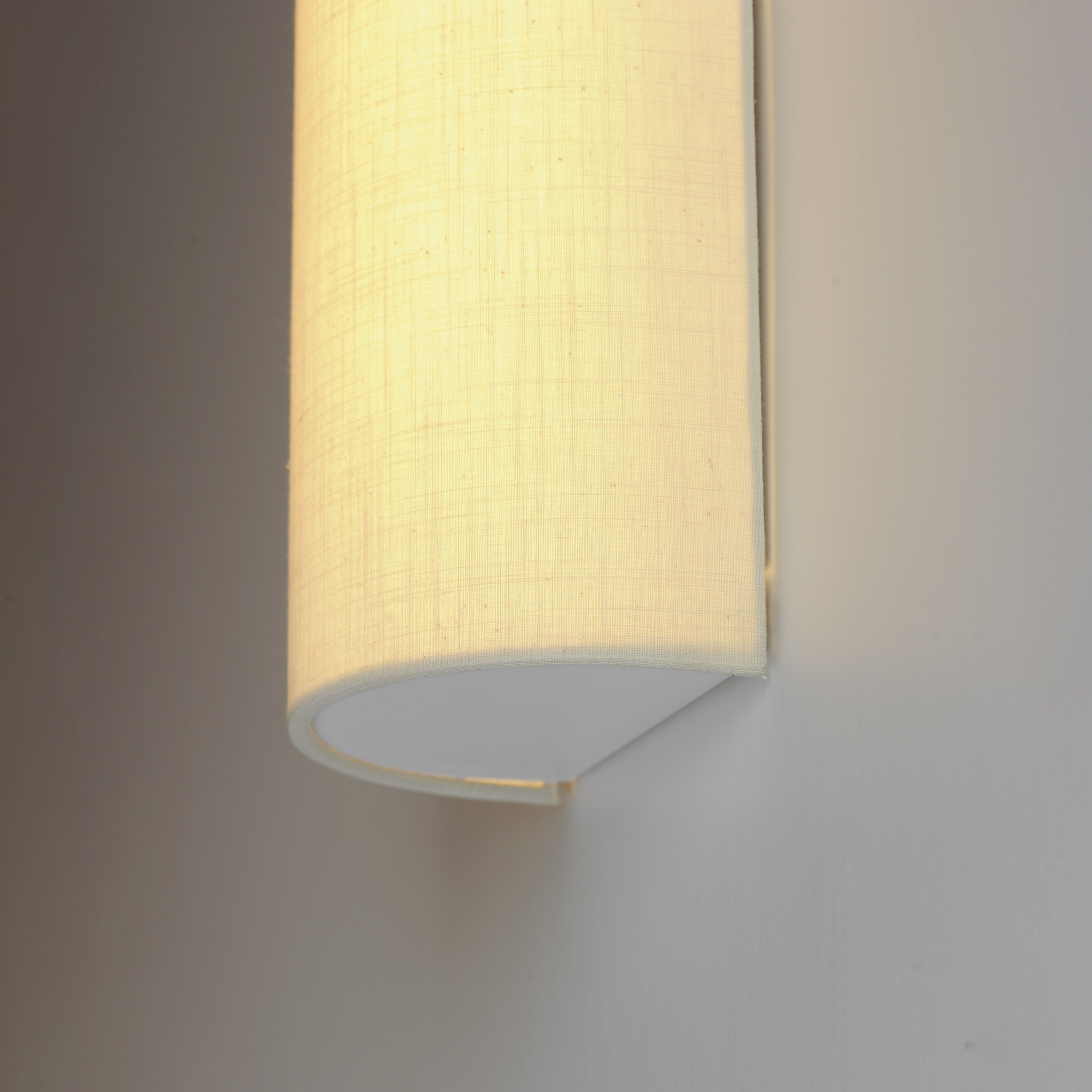 Prime LED 6 inch Oatmeal Linen ADA Wall Sconce Wall Light