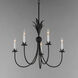 Paloma 5 Light 26 inch Anthracite Chandelier Ceiling Light