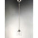 Acadia 1 Light 4.75 inch Satin Nickel Single Pendant Ceiling Light