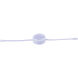 CounterMax MX-LD-AC 120 LED 2.75 inch White Under Cabinet Disc