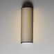 Prime LED 6 inch Black Organza ADA Wall Sconce Wall Light