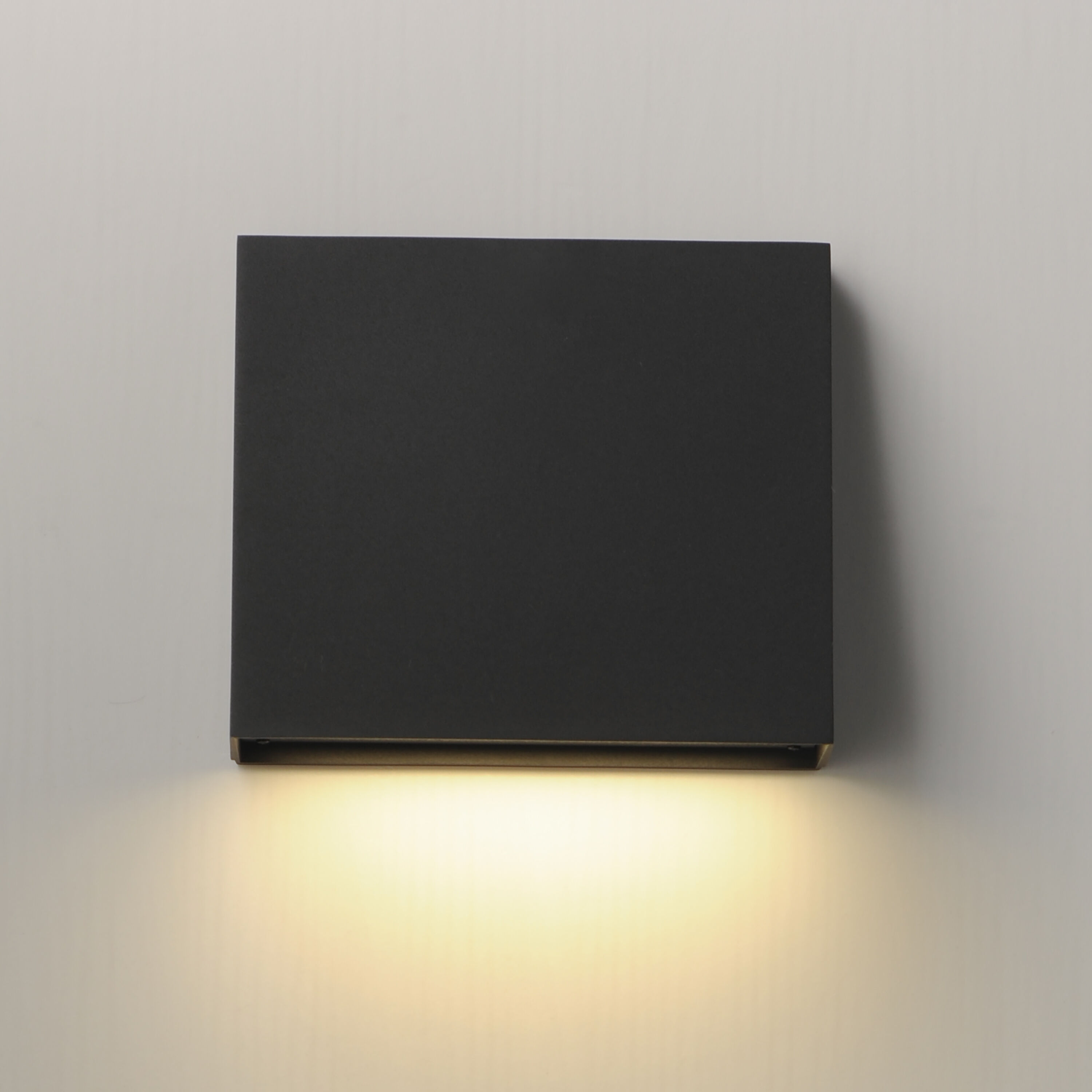 Pathfinder LED 8 inch Black Outdoor Wall Mount