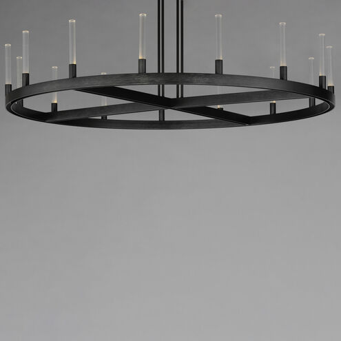 Ovation LED 47 inch Black Chandelier Ceiling Light