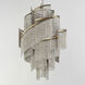 Fontaine 7 Light 23.5 inch Golden Silver Chandelier Ceiling Light