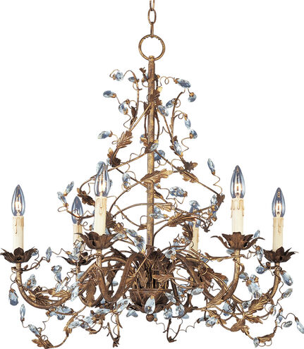 Elegante 6 Light 26.50 inch Chandelier