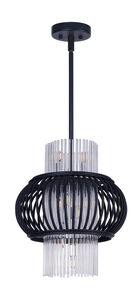 Aviary LED 15 inch Anthracite Single Pendant Ceiling Light
