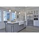 Hi-Bay LED 9 inch Satin Nickel Single Pendant Ceiling Light