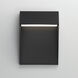 Cliffsedge VX LED 11 inch Black and Gold Outdoor Wall Mount
