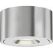 Fulcrum LED 5 inch Brushed Aluminum Flush Mount Ceiling Light