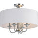 Bongo 4 Light 18.00 inch Semi-Flush Mount