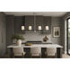 Bristol 4 Light 48 inch Satin Nickel Linear Pendant Ceiling Light
