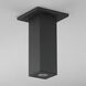 Culvert LED Black Outdoor Flush Mount