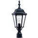 Westlake 1 Light 21 inch Black Outdoor Pole/Post Mount