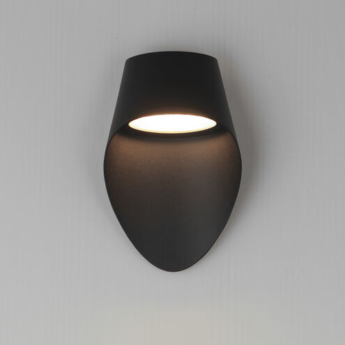 Cape LED 9.25 inch Black Outdoor Wall Mount
