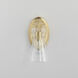 Ava 1 Light 5 inch Natural Aged Brass Bath Vanity Light Wall Light
