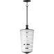 Copacabana 3 Light 9.5 inch Black Single Pendant Ceiling Light