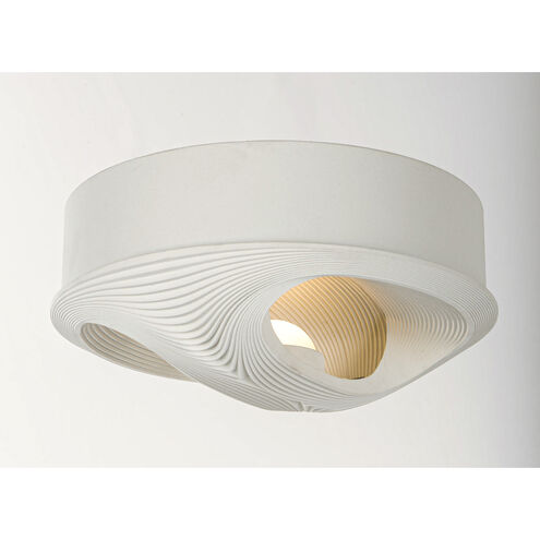 Influx LED 10 inch White Outdoor Flush Mount