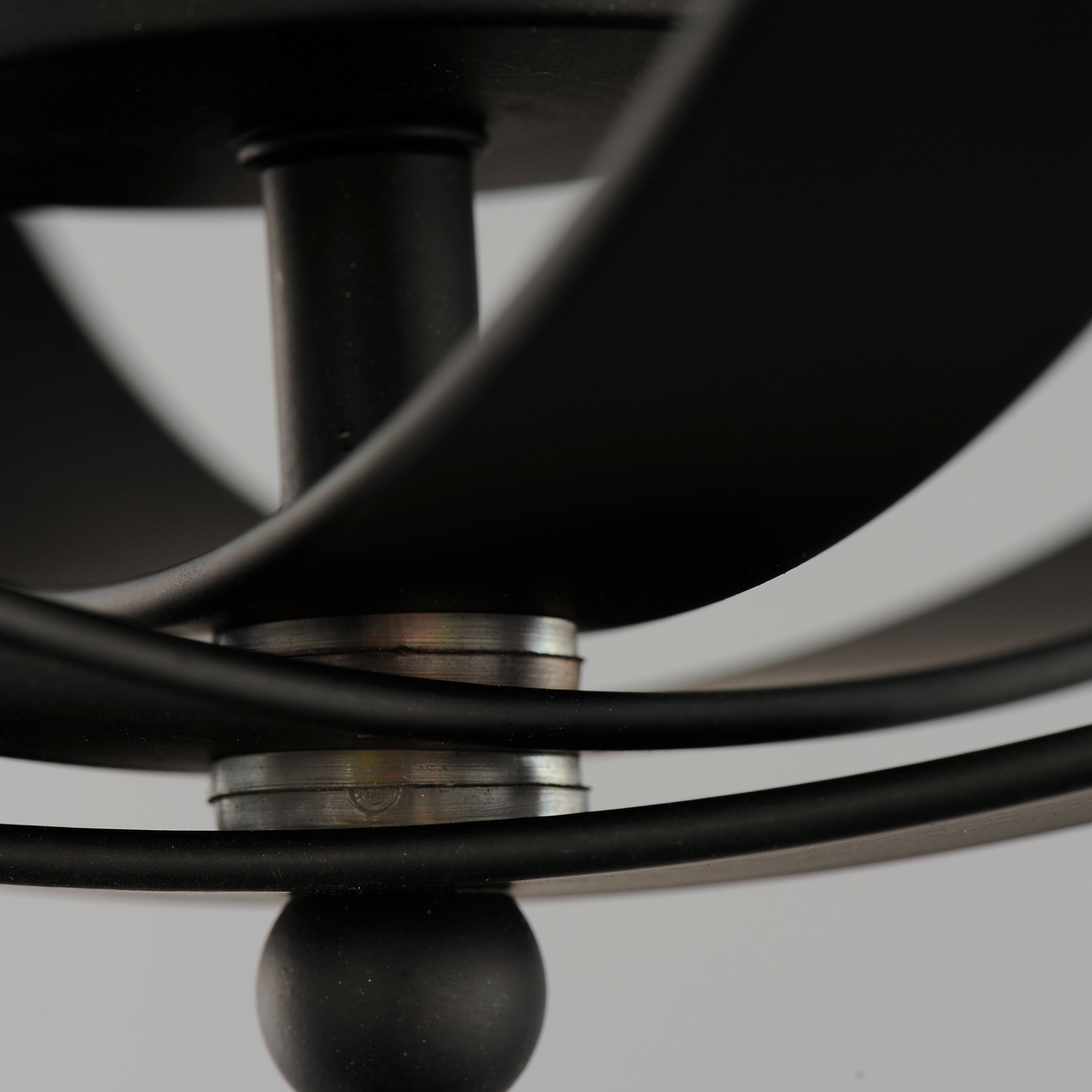 Provident 4 Light 16 inch Black Single Pendant Ceiling Light