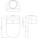 Ledge LED 7 inch White Outdoor Wall Mount