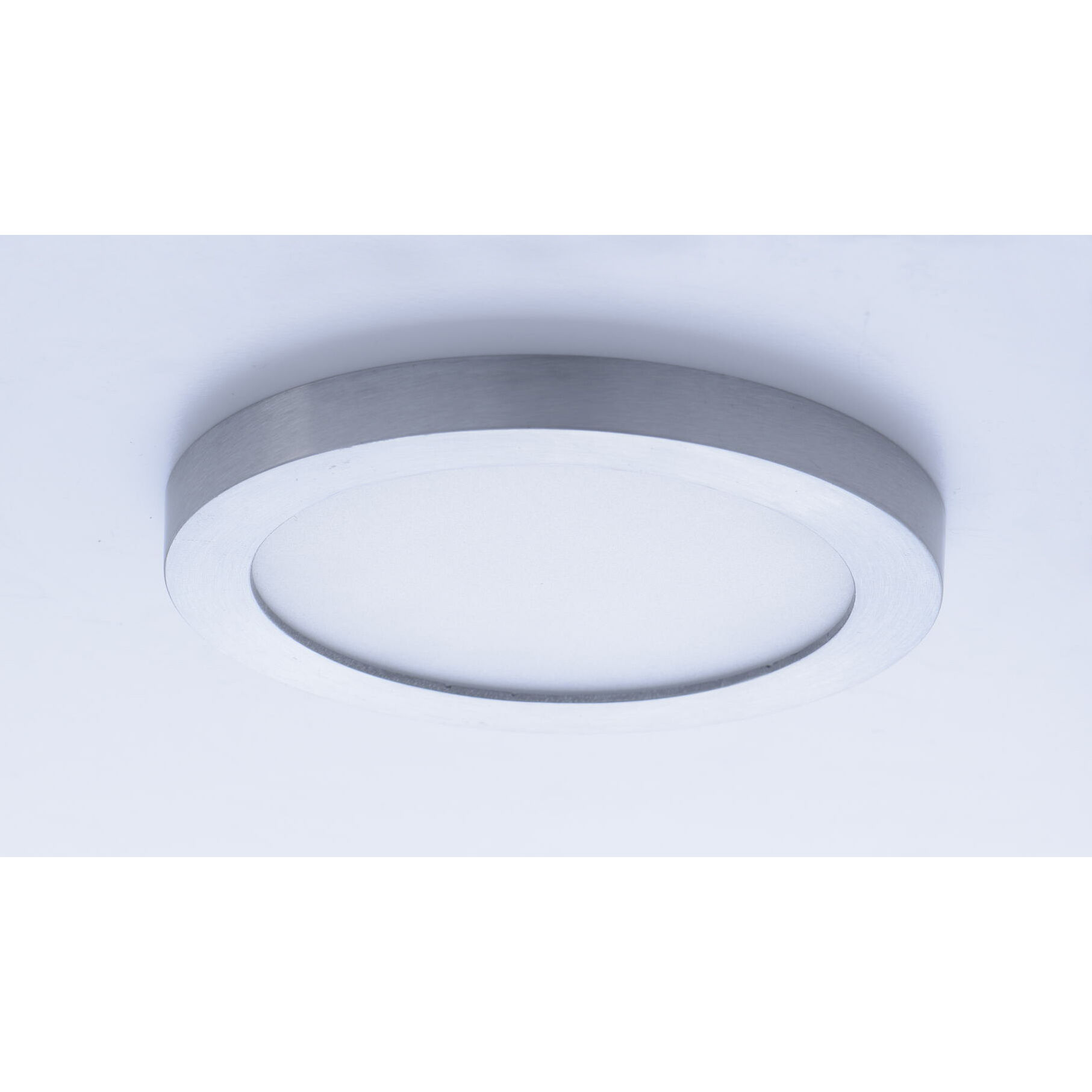 Maxim 57710WTSN Wafer LED LED 5 inch Satin Nickel Flush Mount