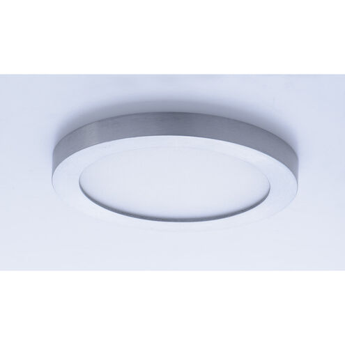 Wafer LED LED 5 inch Satin Nickel Flush Mount Ceiling Light
