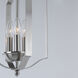 Provident 3 Light 10 inch Satin Nickel Single Pendant Ceiling Light