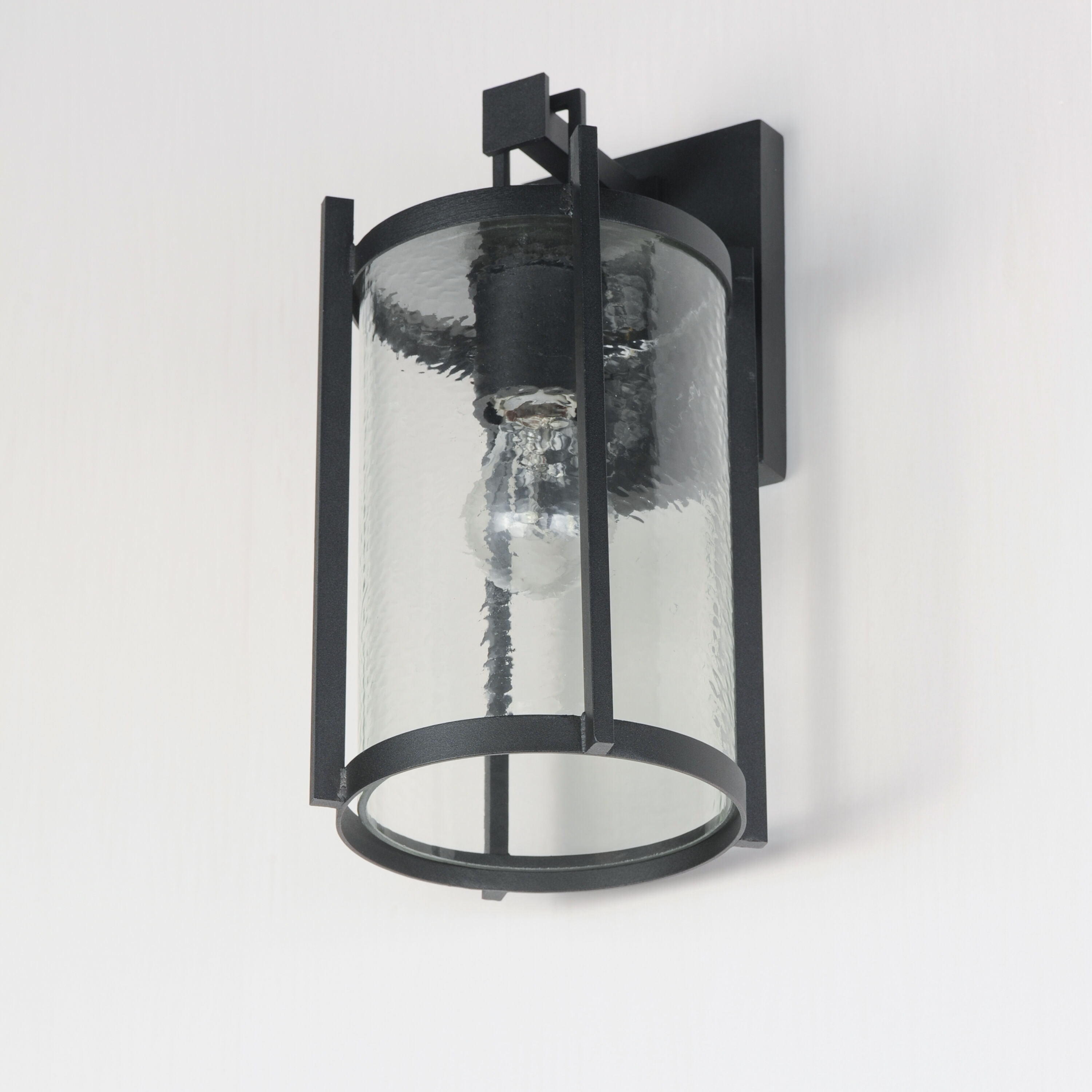 Belfry 1 Light 13 inch Black Outdoor Wall Mount in Hammer