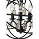 Orbit 3 Light 12 inch Oil Rubbed Bronze Single Pendant Ceiling Light
