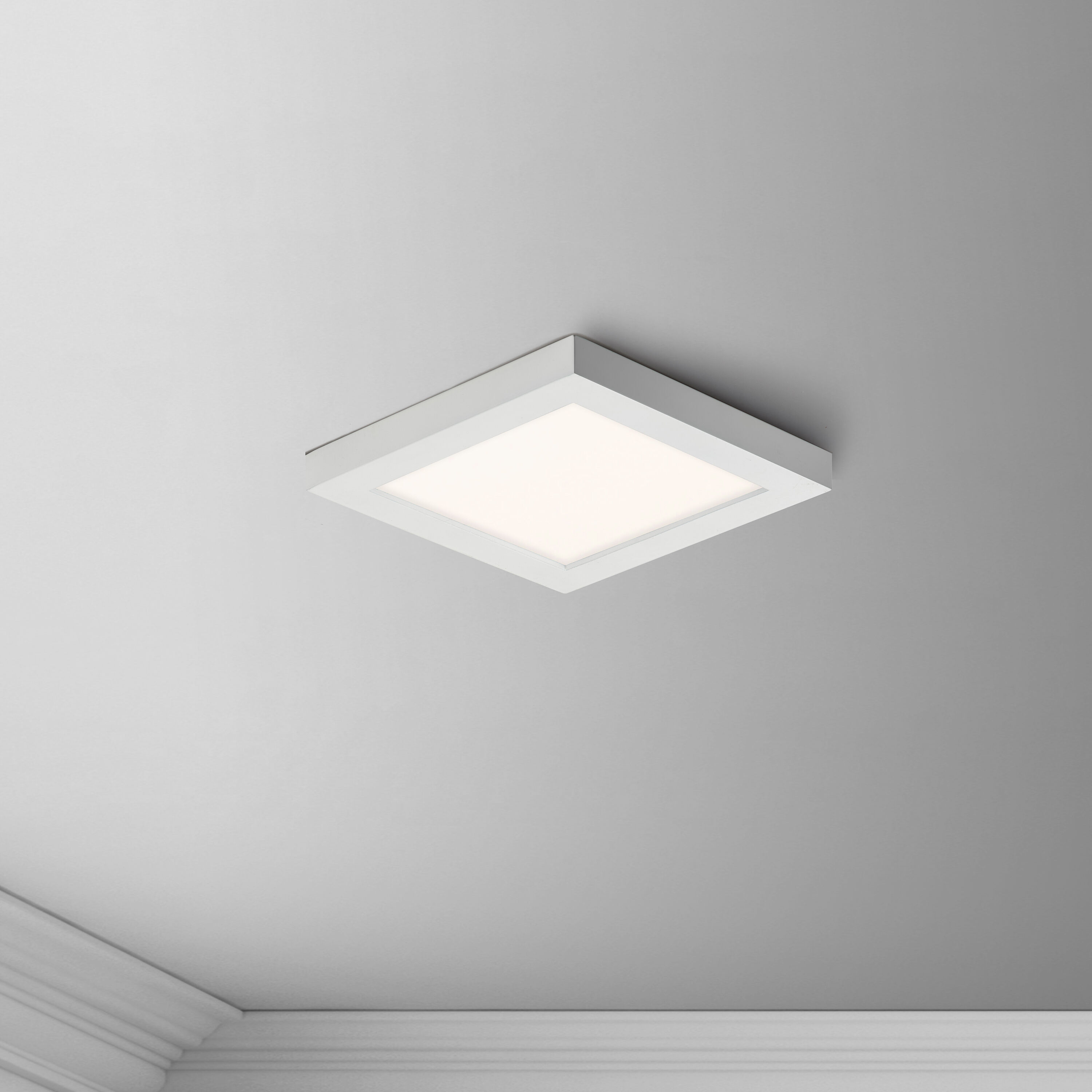 Chip LED 5 inch White Flush Mount Ceiling Light